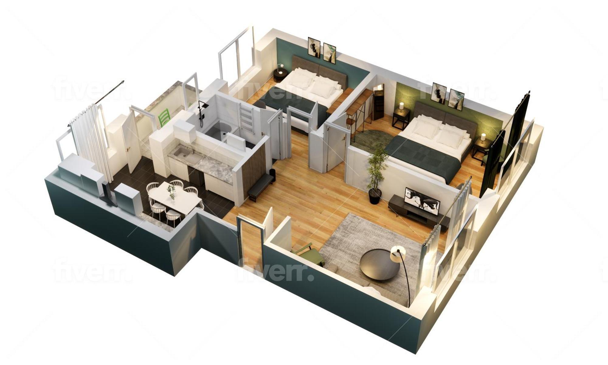 Olive Apartments - 2X Kingsize Betten - Sehr Zentral Леверкузен Экстерьер фото